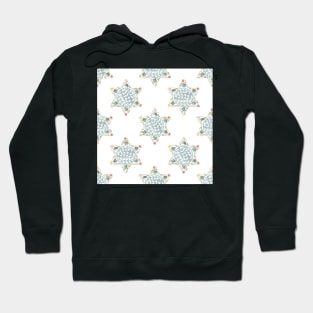 Floral Sheriffs Star Hoodie